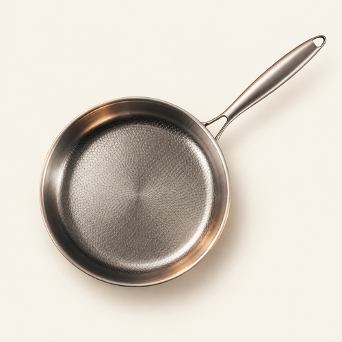 Hand-Hammered Titanium Pan