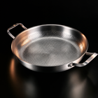 Hand-Hammered Titanium Pan with Two Handles - image 1