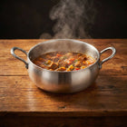 Hand-Hammered Deep Titanium Pot - image 5